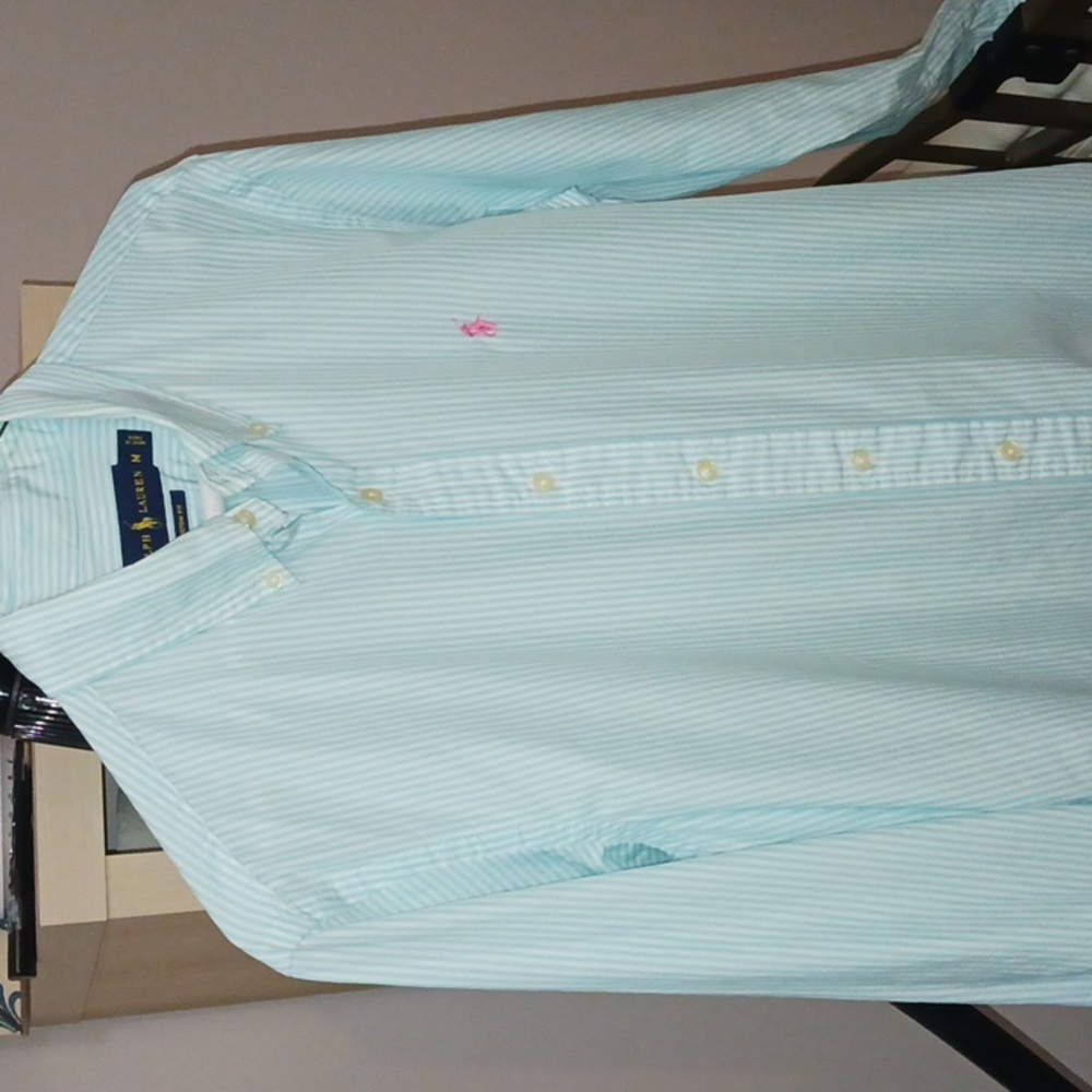 Ralph Lauren Men's Light Blue Shirt